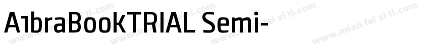 A1braBookTRIAL Semi字体转换